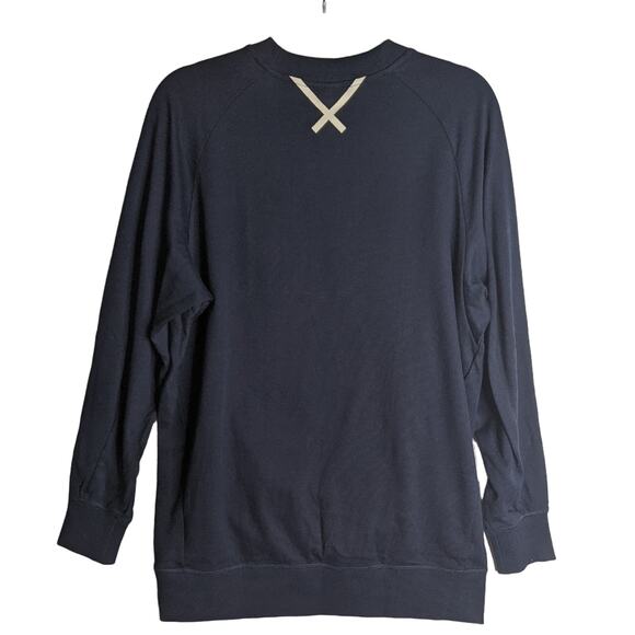 Adidas XBYO Sweatshirt 100% Cotton Size Medium Navy NWT - Picture 2 of 11